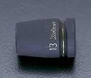 エスコ ESCO 【個人宅不可】 1/2”DRx23mm インパクトソケット EA164DB-23 [2-0549777]
