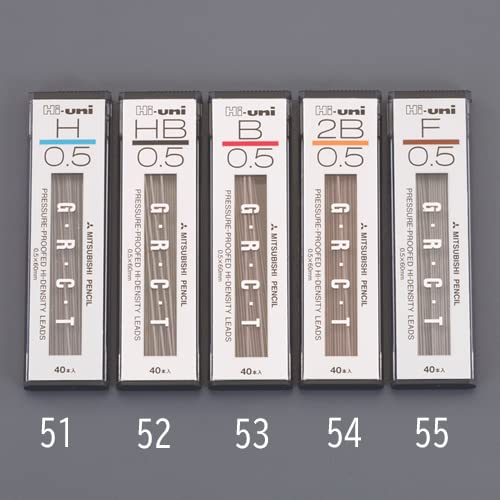 エスコ ESCO 【個人宅不可】 0.5mm［2B］シャープペンシル替芯（40本） EA765MF-54 [2-1740828]