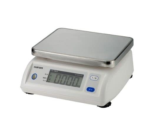 エスコ ESCO 【個人宅不可】 10kg（ 5g） デジタルはかり（ステンレス皿） EA715CB-44 [2-1990568]