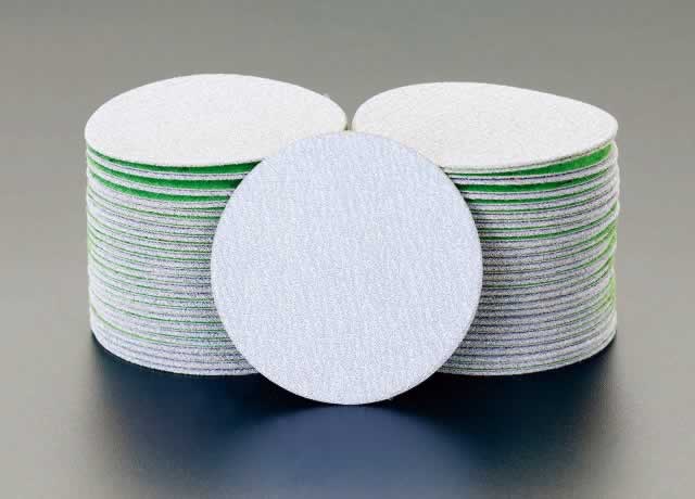 エスコ ESCO 【個人宅不可】 #40/75mm ディスクペーパー（マジック式/10枚） EA162KT-40A [2-5166712]