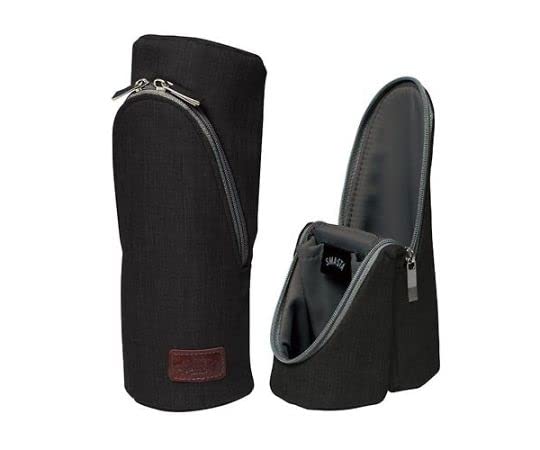 エスコ ESCO 【個人宅不可】 70x 60x185mm 立つペンケース（ブラック） EA765FM-71 [2-1983959]