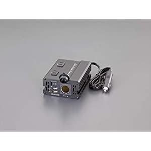 エスコ ESCO 【個人宅不可】 DC24V→AC100V/150W 3WAYインバーター EA812JA-8A [2-1134993]