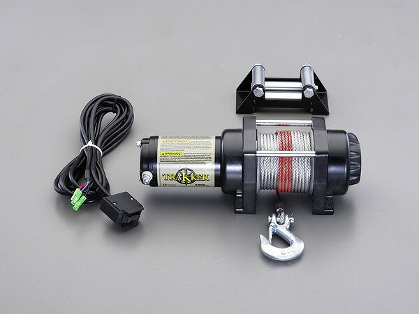 エスコ ESCO 【個人宅不可】 DC12V/1360kg 電動ウィンチ（直流） EA840DK-2 [2-5950687]