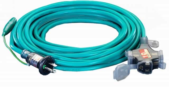 エスコ ESCO 【個人宅不可】 15A x20m 延長コード（防塵キャップ・アース付） EA815GS-20 [2-5164350]