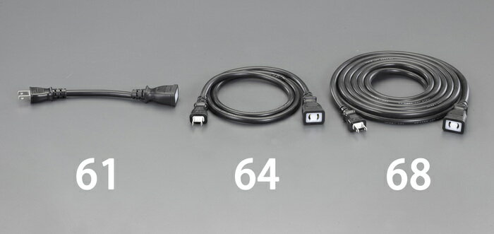 エスコ ESCO 【個人宅不可】 AC125V/15Ax 30 m 延長コード（抜け止め型） EA815GA-72 [2-1022429]