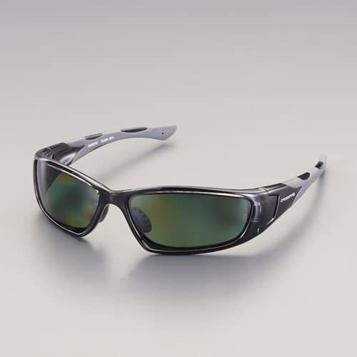 エスコ ESCO 保護めがね（ブルーグリーン/偏光レンズ） EA800AR-121 [2-1786352]