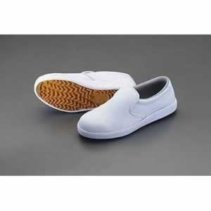 エスコ ESCO 【個人宅不可】 27.0cm ［耐油底］シューズ（白） EA910FG-27 [2-5624984]