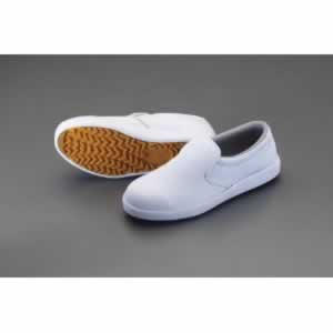 エスコ ESCO 【個人宅不可】 22.5cm ［耐油底］シューズ（白） EA910FG-22.5 [2-5625226]