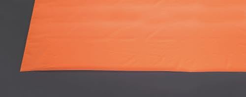 エスコ ESCO 【個人宅不可】 1.85x 5m/0.4mm ターポリン蛍光シート（オレンジ） EA911AM-32 [2-5301489]