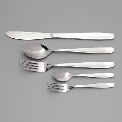 エスコ ESCO 【個人宅不可】 10本組 フォーク＆スプーンセット（ステンレス製） EA912WD-32 [2-1759486]