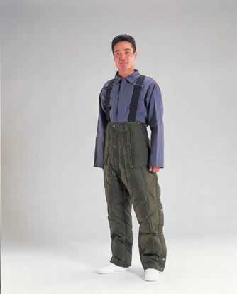 エスコ ESCO 【個人宅不可】 ［ XL］ 防寒オーバーオール（Sage） EA915GC-24 [2-0218659]