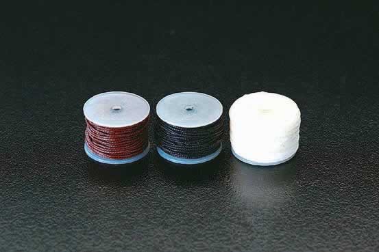 エスコ ESCO 【個人宅不可】 糸（ボビン付/黒） EA916J-11 [2-0854963]