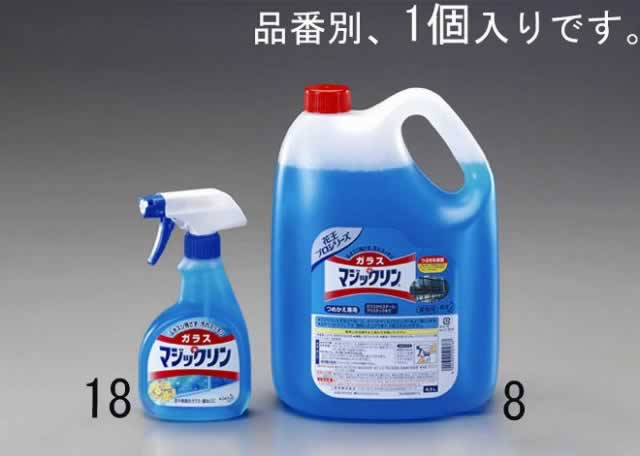 エスコ ESCO 【個人宅不可】 400ml ガラスクリーナー（ガラスマジックリンスプレー） EA922KD-18 [2-54..