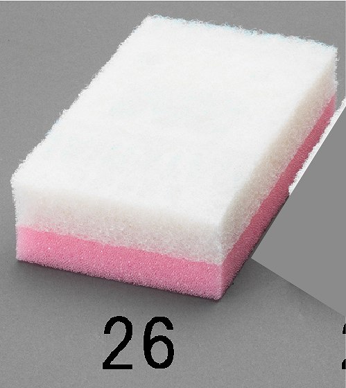 エスコ ESCO 【個人宅不可】 83x140mm ライトクリーニングたわし（細目） EA928AS-26 [2-5819632]