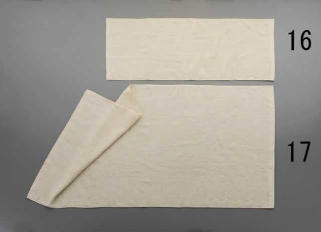 エスコ ESCO 【個人宅不可】 340x 860mm/260匁 フェイスタオル（無漂白） EA929HB-16 [2-5423808]