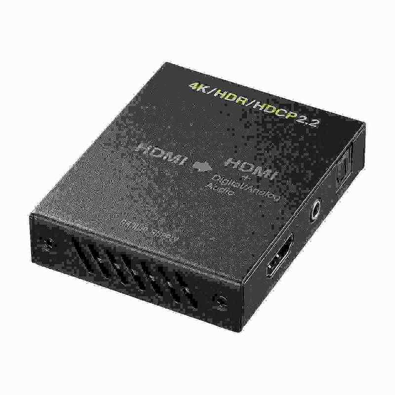 エスコ ESCO 【個人宅不可】 ［HDMI光デジタル/アナログ］ オーディオ分離器（4K/HDR EA940P-96 [2-181..