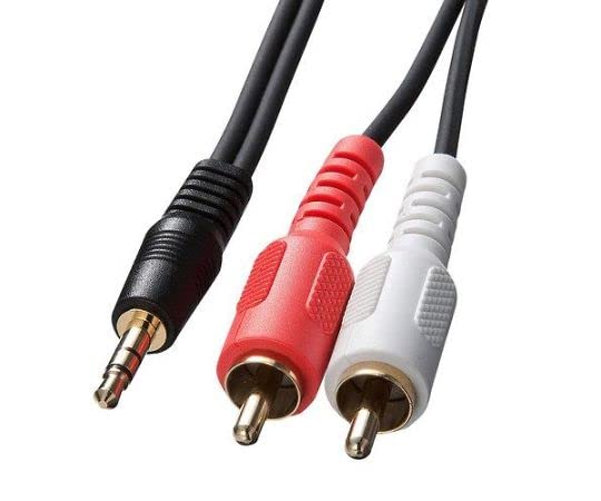 エスコ ESCO 【個人宅不可】 1.8m オーディオケーブル EA940PP-22A [2-1896259]