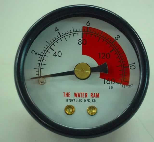 エスコ ESCO ［EA340AG用］プレッシャーゲージ EA340AG-2 [2-0682269]