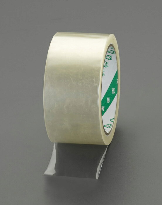 エスコ ESCO 【個人宅不可】 48mmx35m 梱包用手切れ粘着テープ（透明） EA943KD-1 [2-1217993]