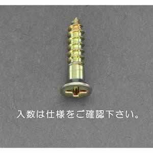 エスコ ESCO 【個人宅不可】 4.1x13mm 皿頭木ねじ（鉄クロメート/20本） EA949EJ-225 [2-5754322]