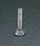 エスコ ESCO 【個人宅不可】 M6x 25mm 六角頭全ねじボルト（ステンレス製/17本） EA949HC-64 [2-0412712]