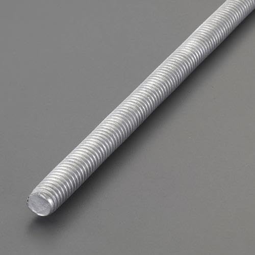 エスコ ESCO 【個人宅不可】 M24x1m 全ねじボルト（どぶメッキ/1本） EA949HL-224 [2-1572207]