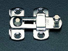 エスコ ESCO 【個人宅不可】 70mm プレートラッチ（ステンレス製） EA951BC-70 [2-0109643]