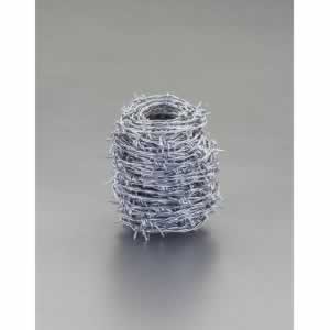 エスコ ESCO 【個人宅不可】 1.6mmx100m/#16 有刺鉄線（亜鉛メッキ） EA951AV-11 [2-5605457]