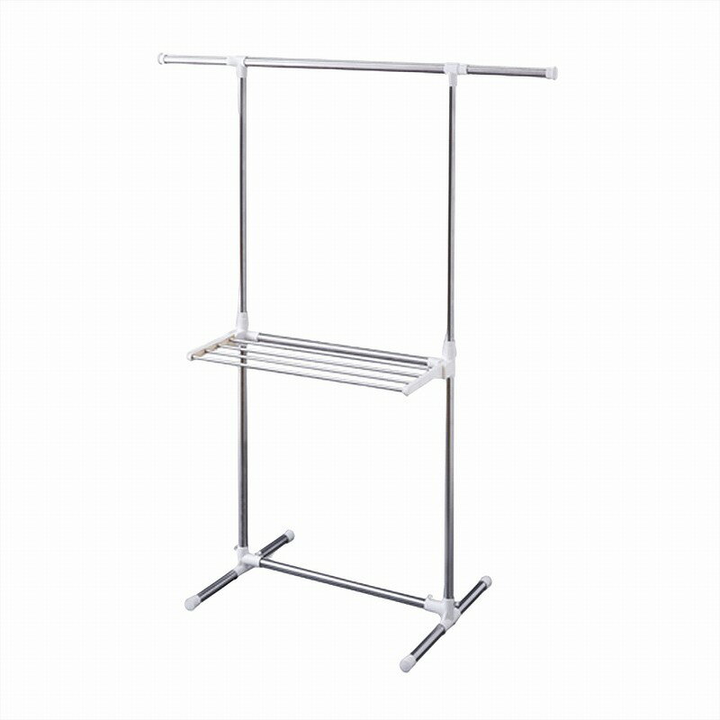 エスコ ESCO 【個人宅不可】 790-1200x530x 900-1500mm 物干しスタンド EA951FD-53A [2-1466087]