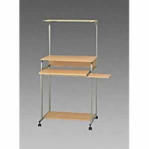 エスコ ESCO 【個人宅不可】 600x480x1220-1320mm パソコンデスク EA954HC-22B [2-5545586]