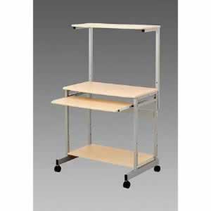 エスコ ESCO 【個人宅不可】 750x500x1195mm パソコンデスク EA954HC-47 [2-5634044]