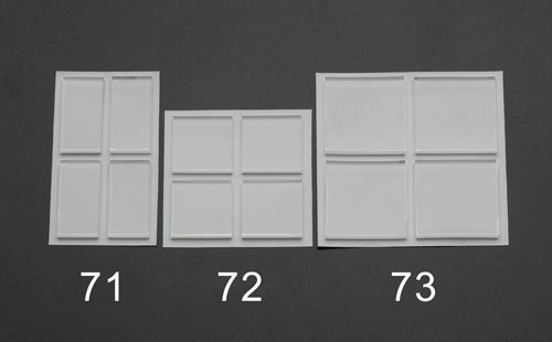  ESCO ڸĿԲġ 20x 40x3mm ѿ̥١ʥꥢ/4ġ EA979D-71 [2-5267938]