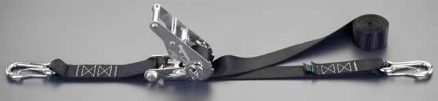 エスコ ESCO 【個人宅不可】 498kg/38mmx6.0m ベルト荷締機（ステンレス製） EA982BB-43 [2-5052985]