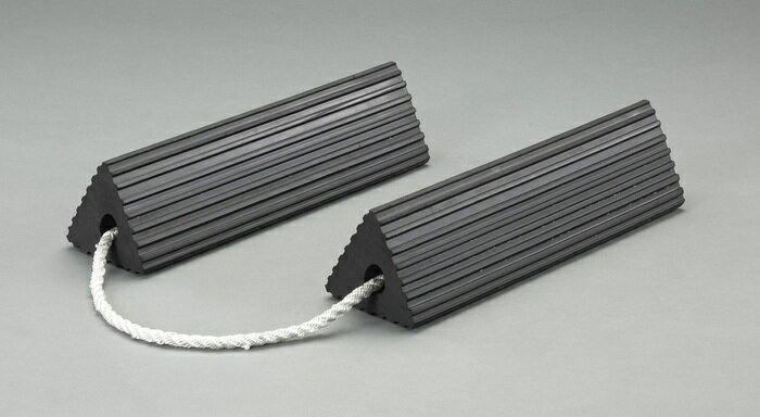 エスコ ESCO 【個人宅不可】 457x127x110mm ホイールチョーク（2個組） EA984SR-4 [2-1204238]