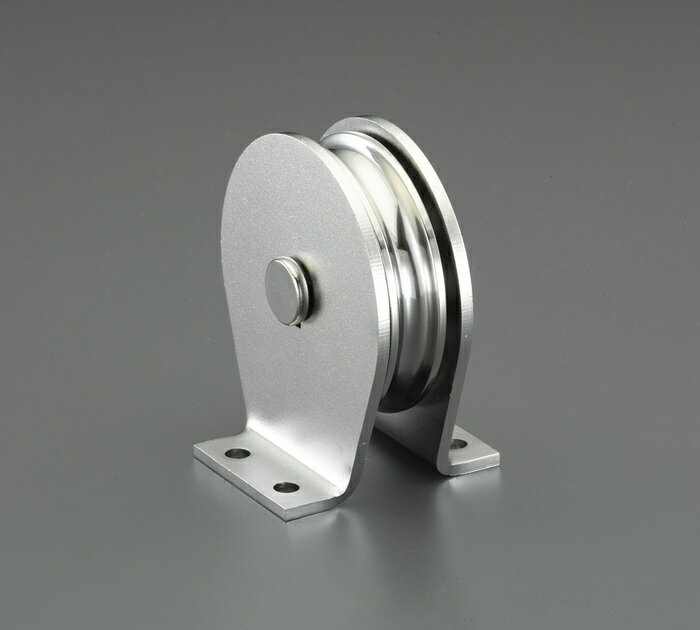 エスコ ESCO 【個人宅不可】 57mm 縦型固定滑車（ステンレス製） EA987SR-53 [2-1229835]