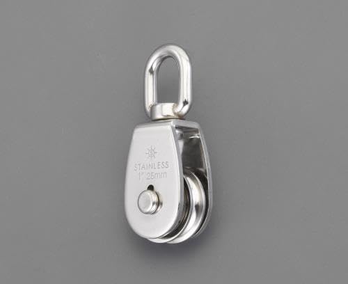 エスコ ESCO 【個人宅不可】 50.8mm 滑車（ステンレス製） EA987SM-50 [2-5448047]