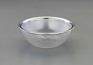 エスコ ESCO 【個人宅不可】 150x 65mm 洗浄ざる（パンチング・ステンレス製） EA992CE-21 [2-5549904]