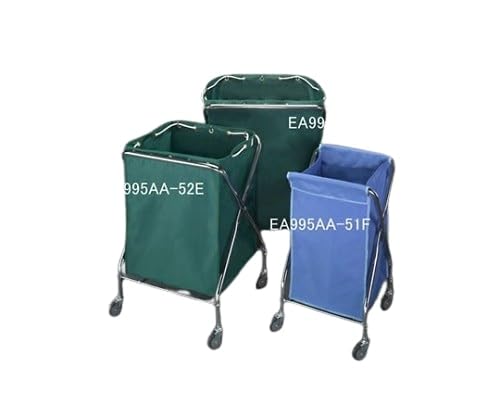 エスコ ESCO 【個人宅不可】 557x506x813mm ダストカート（エコ袋（緑）付） EA995AA-52E [2-5255331]