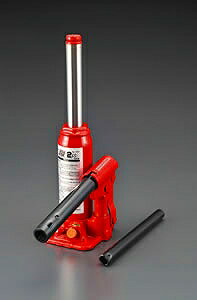 エスコ ESCO 【個人宅不可】 2.0ton/181- 345mm 油圧ジャッキ EA993BA-2 [2-5548938]