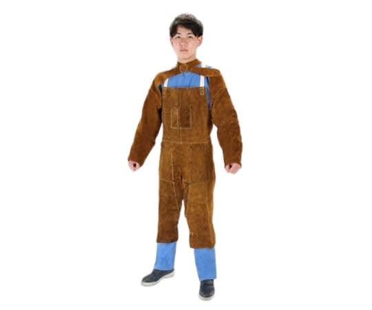 エスコ ESCO 1219mm 溶接用オーバーオール EA370BC-3 [2-1718209]