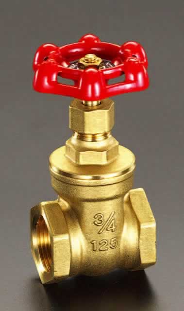 エスコ ESCO 【個人宅不可】Rc 1/4” ゲートバルブ EA470D-2 [2-0353244]