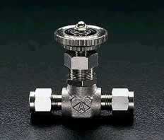 エスコ ESCO 【個人宅不可】8mmx 8mm ミニチュアバルブ（ステンレス製） EA425CB-8 [2-0380202]