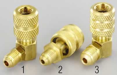 エスコ ESCO 【個人宅不可】F5/16”xF5/16” クイックシールアダプター（L型） EA405AB-3 [2-5117509]