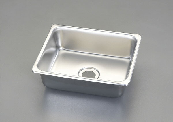 エスコ ESCO 【個人宅不可】325x265x150mm 角型シンク（ステンレス製） EA468EB-2 [2-5576672]