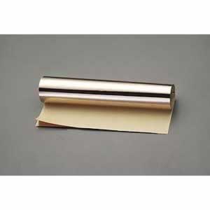 エスコ ESCO 【個人宅不可】365x 600x0.1mm 銅薄板（粘着付・ロール巻） EA440ER-3 [2-5624717]