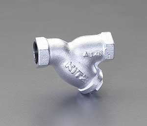 エスコ ESCO 【個人宅不可】1” ストレーナー（ダクタイル鋳鉄製） EA465AM-10 [2-5644715]