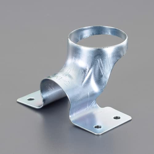 エスコ ESCO 【個人宅不可】1/2x1/2 エルボブラケット（電気亜鉛メッキ） EA440BA-600 [2-1820483]