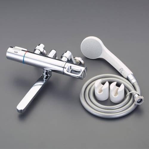 エスコ ESCO 【個人宅不可】サーモスタットシャワー付混合水栓 EA468HA-52A [2-1112991]