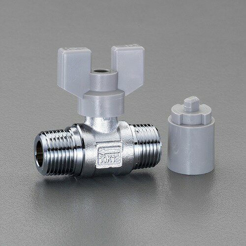 エスコ ESCO 【個人宅不可】R 1/2”xR 1/2” ボールバルブ EA425AC-213 [2-5957365]