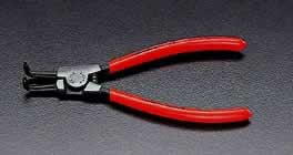 エスコ ESCO 【個人宅不可】 85-140mm 軸用スナップリングプライヤー/90゜ EA590BB-4 [2-0543379]